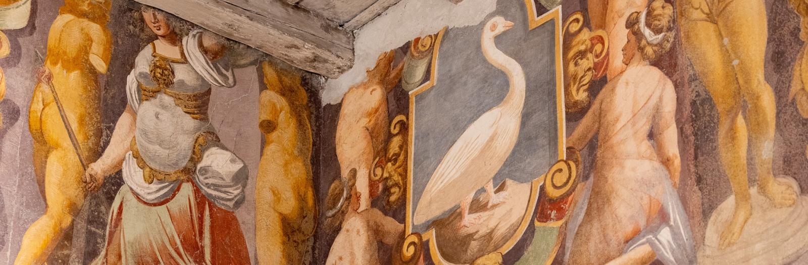 Chiostro minore- fregio allegorico