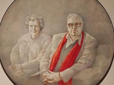 Patrizia Comand_ Ritratto di Mario e Ada De Micheli_1995