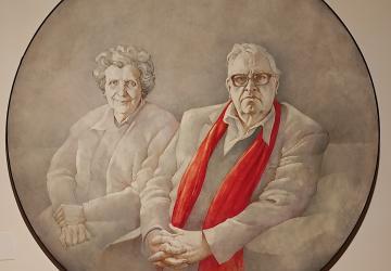 Patrizia Comand_ Ritratto di Mario e Ada De Micheli_1995