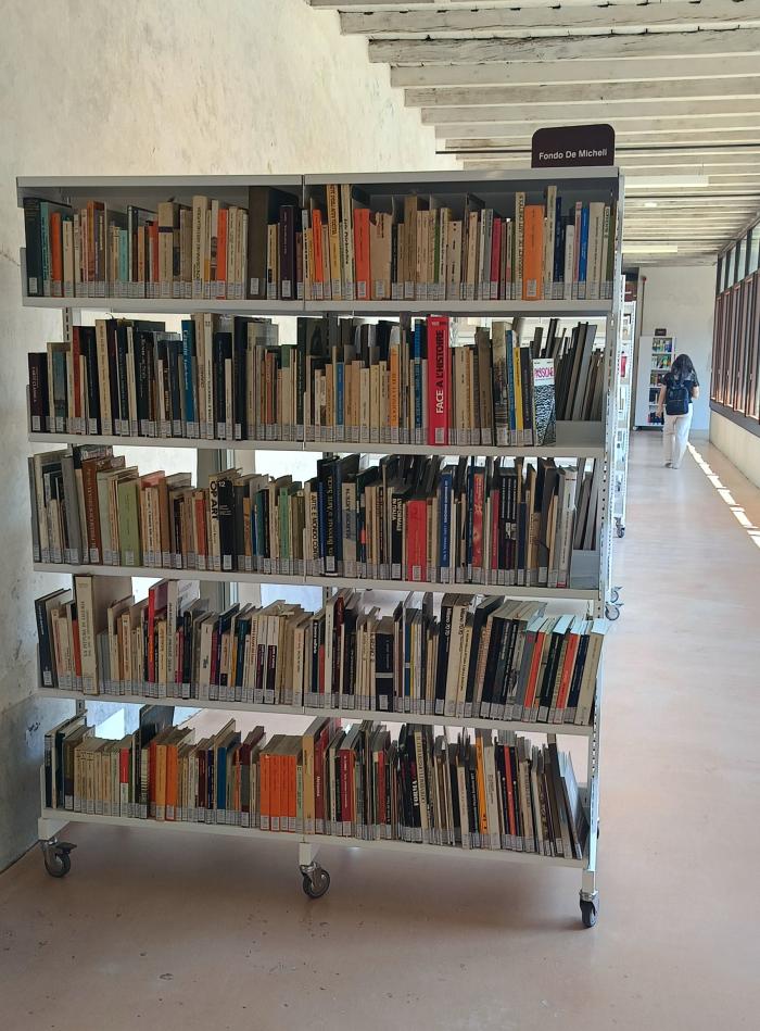 Fondo librario De Micheli Biblioteca Umanistica Chiostro Minore